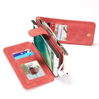 CaseMe Étui luxe 2-en-1 à rabat iPhone 8 Plus / 7 Plus - Rouge