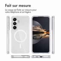 imoshion Coque Pailletée avec MagSafe Samsung Galaxy S25 Plus - Transparent