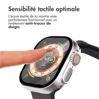 imoshion Coque rigide à couverture complète Apple Watch Ultra / Ultra 2 / Ultra 3 - 49 mm - Titanium