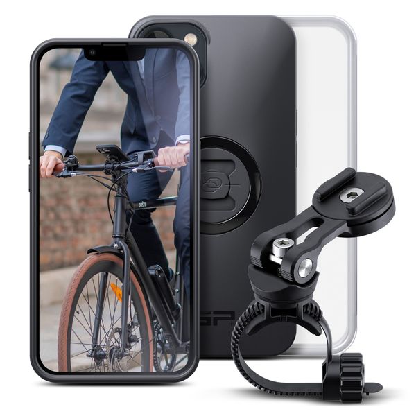 SP Connect Bike Bundle II - Support de téléphone pour vélo Apple iPhone 13 Pro Max - Noir