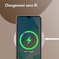 imoshion Coque Couleur Samsung Galaxy A16 - Marron