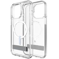 ZAGG Coque Crystal Palace Snap KickStand avec MagSafe iPhone 15 Pro Max - Transparent