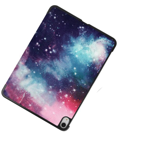 imoshion Coque tablette Design Trifold iPad Air 11 pouces (2024) M2 / Air 5 (2022) / Air 4 (2020) - Space Design