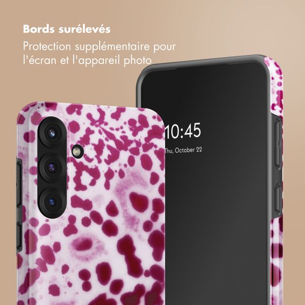 Selencia Coque arrière Vivid Samsung Galaxy S25 FE - Cosmic Orchid