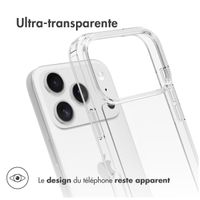 Accezz Coque Xtreme Impact Apple iPhone 17 Pro - Transparent