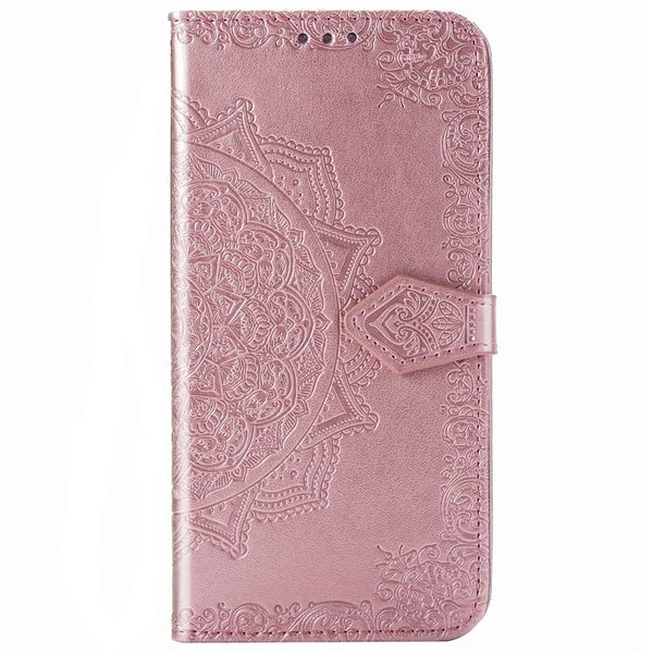 Etui de téléphone portefeuille Mandala Oppo A5/A9 (2020)