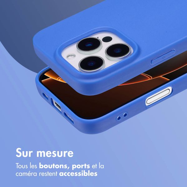 imoshion Coque Couleur Apple iPhone 16 Pro - Cobalt Blue