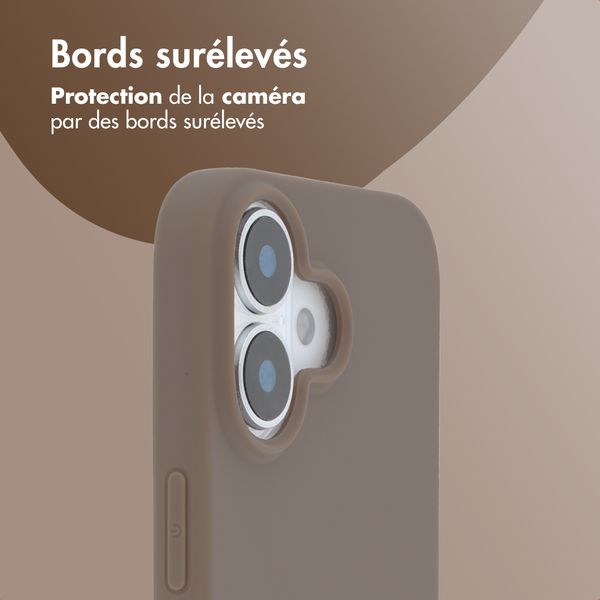 imoshion Coque Couleur Apple iPhone 17 - Marron
