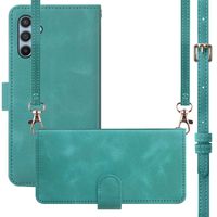 imoshion Etui de télephone portefeuille avec cordon Samsung Galaxy A54 (5G) - Turquoise