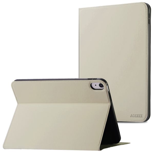 Accezz Housse Classic Tablet Stand iPad 10 (2022) 10.9 pouces - Greige