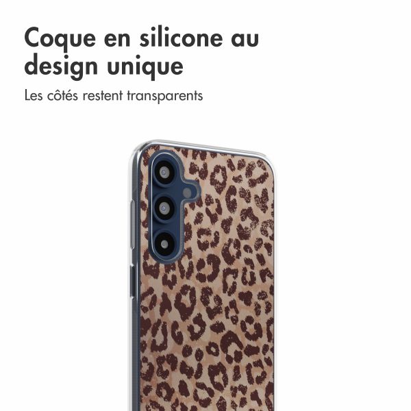 imoshion Coque design pour Samsung Galaxy A16 - Leopard Mood