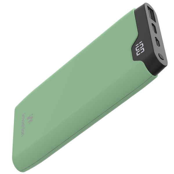 imoshion Batterie externe - 10.000 mAh - Quick Charge et Power Delivery - Vert