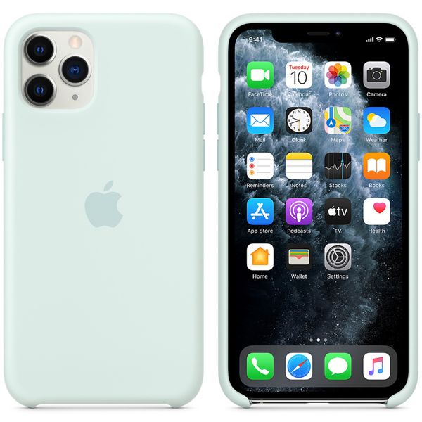 Apple Coque en silicone Apple iPhone 11 Pro - Seafoam