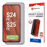 Displex Protection d'écran en verre trempé Privacy Samsung Galaxy S24 FE / S25 FE