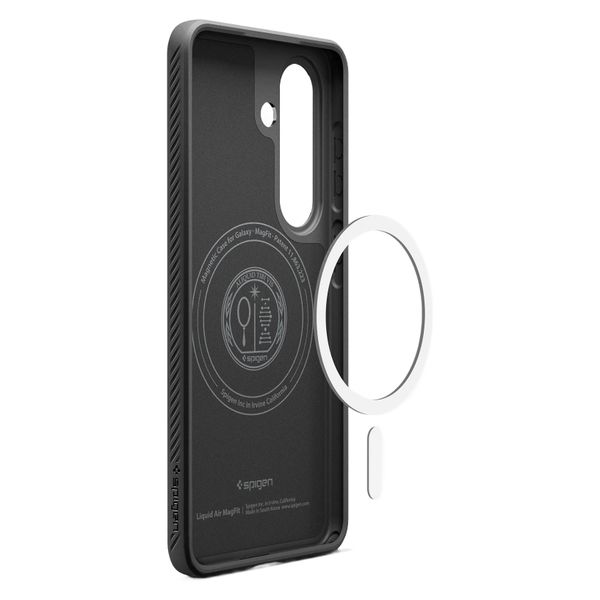 Spigen Coque Liquid Air™ MagFit Samsung Galaxy S26 - Marble Gray