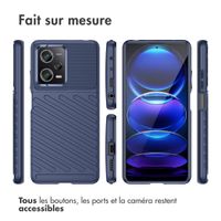 imoshion Coque arrière Thunder Xiaomi Poco X5 Pro 5G - Bleu foncé