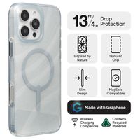 ZAGG Coque Milan Snap avec MagSafe Apple iPhone 16 Pro Max - Swirl Glitter
