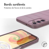 imoshion Coque arrière EasyGrip Samsung Galaxy A14 (5G/4G) - Violet