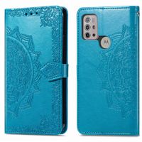 imoshion Etui de télephone Mandala Motorola Moto G30 / G20 / G10 (Power) - Turquoise