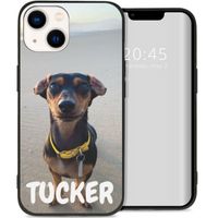 Concevez votre propre coque en gel Apple iPhone 14 - Noir