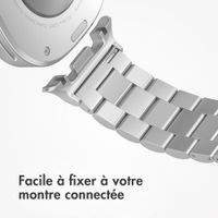 imoshion Bracelet en acier Samsung Galaxy Watch 8 (40/44mm) / Classic (46mm) - Argent