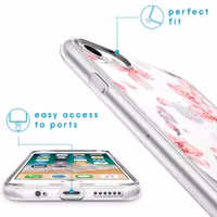 imoshion Coque Design Apple iPhone SE (2022 / 2020) / 8 / 7 - Blossom Watercolor