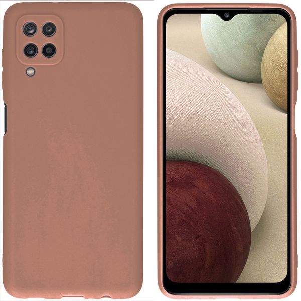 imoshion Coque Couleur Samsung Galaxy A12 - Taupe