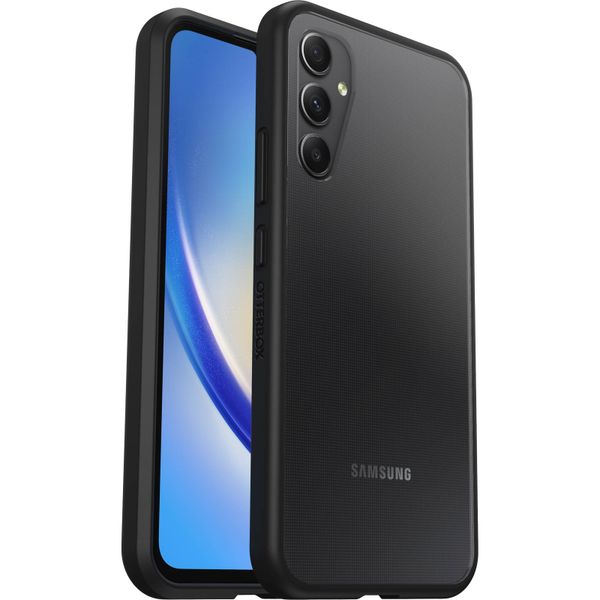 OtterBox Coque arrière React Samsung Galaxy A34 (5G) - Transparent / Noir