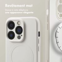 imoshion Coque Couleur avec MagSafe Apple iPhone 14 Pro Max - Beige