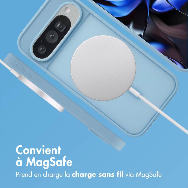 imoshion Coque Color Guard avec MagSafe Google Pixel 9 / 9 Pro - Bleu clair