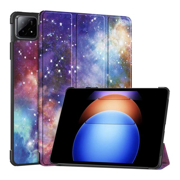 imoshion Coque tablette Design Trifold Xiaomi Pad 6S Pro 12.4 - Space