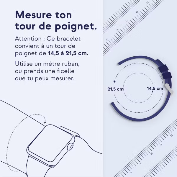 imoshion Bracelet Ocean en silicone Samsung Galaxy Watch 8 (40/44mm) / Classic (46mm) - Lumière stellaire