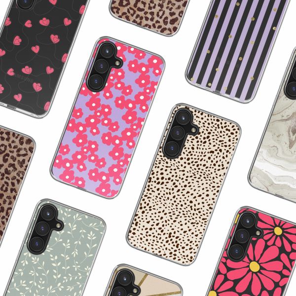 imoshion Coque Design Samsung Galaxy S24 FE - Dusty Rose Blossoms