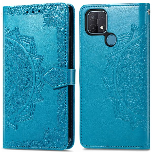 imoshion Etui de téléphone portefeuille Oppo A15 - Turquoise