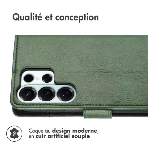 imoshion Étui de télephone portefeuille Samsung Galaxy S26 Ultra - Vert