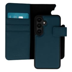 imoshion Étui portefeuille luxe 2-en-1 amovible Samsung Galaxy S25 - Bleu