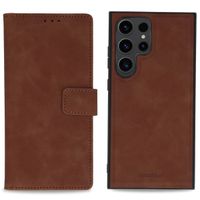 imoshion Etui de télephone luxe 2-en-1 amovible Samsung Galaxy S24 Ultra - Marron