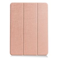 imoshion Coque tablette Trifold Apple iPad Air 11 pouces (2025) M3 / (2024) M2 / Air 5 (2022) / Air 4 (2020) - Rose Doré