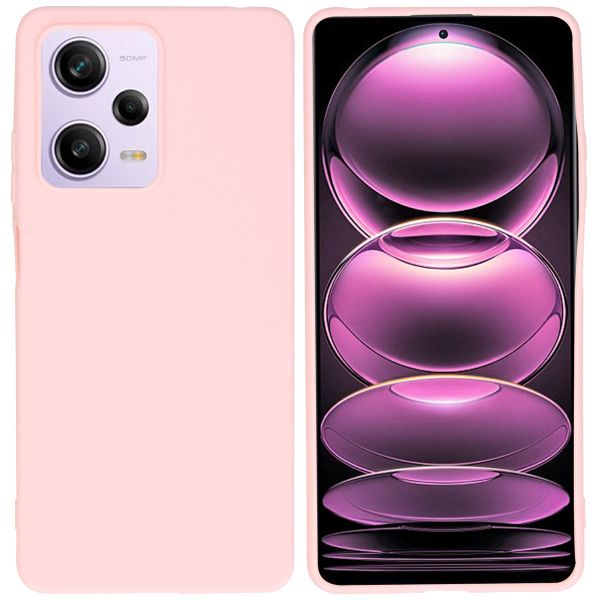 imoshion Coque Couleur Xiaomi Redmi Note 12 Pro / Xiaomi Poco X5 Pro 5G - Dusty Pink