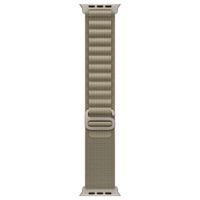 Apple Alpine Loop Band Apple Watch Series 1-10 / SE / Ultra (2) - 42/44/45/46/49 mm - Taille L - Olive