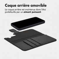 imoshion Étui portefeuille luxe 2-en-1 amovible Samsung Galaxy A17 (5G) / (4G) - Noir