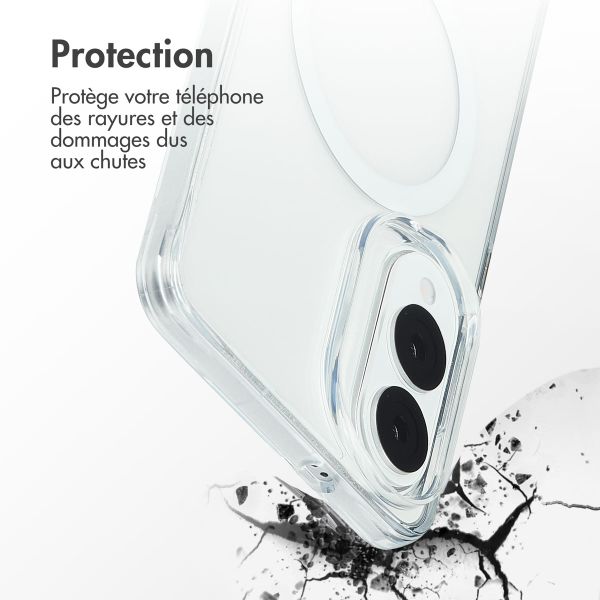 imoshion Coque Rugged Air MagSafe Samsung Galaxy S25 Edge - Transparent
