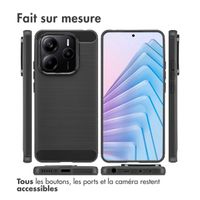 imoshion Coque Brushed Xiaomi Redmi Note 14 (5G) - Noir