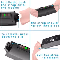 imoshion Bracelet silicone Fitbit Charge 3 / 4 - Rose