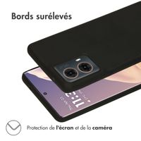 imoshion Coque Couleur Motorola Moto G85 - Noir