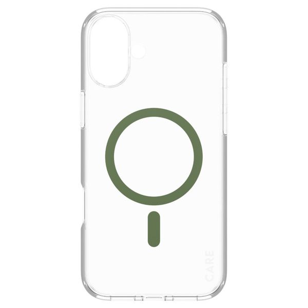 CARE by PanzerGlass Coque Urban Combat MagSafe Apple iPhone 16 Plus - Green