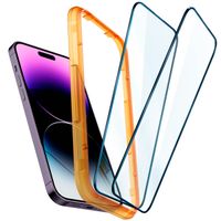 Spigen Protection d'écran en verre trempé GLAStR Fit 2 Paquets + Applicator Apple iPhone 14 Pro Max
