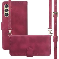 imoshion Etui de télephone portefeuille avec cordon Samsung Galaxy A25 (5G) - Rouge