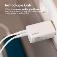 imoshion Adaptateur secteur 35 watts | Avec 2 ports USB-C - Blanc