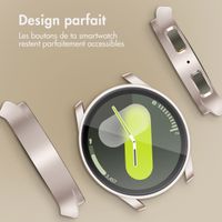imoshion Coque rigide à couverture complète Samsung Galaxy Watch 7 - 40 mm - Starlight